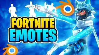 How To Pose Effectively and Quickly | How to use PSAs / Fortnite Emotes In Blender