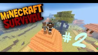 😱 | Майнкрафт, но выживане с ЗАДАНИЯМИ! в поисках деревни | #2