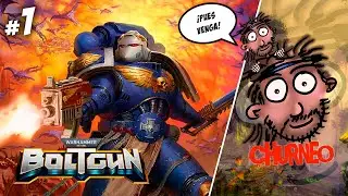 ¡Warhammer y pegar tiros. A divertirse! :) | WARHAMMER 40000 BOLTGUN #1 | Gameplay Español