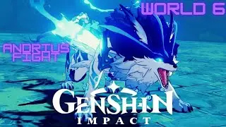 Genshin Impact - Andrius Boss Fight World 6