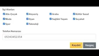 Django ile Web Programlama | Kullanıcı Bilgileri Kaydetmekten Vazgeçme   | Ders 19