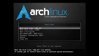 archfi - Démo Arch Linux Fast Install avec commentaires français