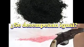 Experimento polvora de cerillos y polvora negra