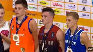2017 FIBA3x3 U18 Europe Cup - Medal Ceremony
