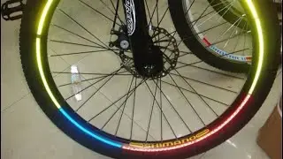 Как наклеить Светоотражающие наклейки на обод, Aliexpress. Отражающие полоски