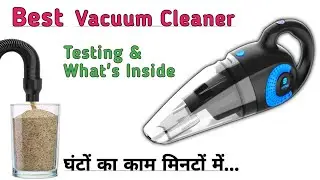 Best Cordless Vacuum Cleaner for Car & Home Cleaning || Vacuum Cleaner Power Test Review