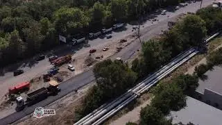 Мостопереход Таврический - ХБК на 23.08.2021