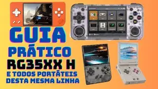 Guia Prático RG35XX H  Como Adicionar Jogos Mudar Idioma Salvar Desligar Corretamente Configurar...