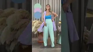 Combinando Pantalón color menta