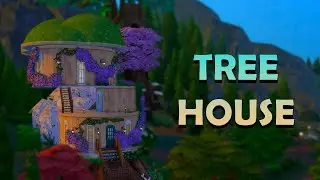 TREEHOUSE SIMS 4 BUILDING | ДОМ НА ДЕРЕВЕ СИМС 4 СТРОИТЕЛЬСТВО NO CC