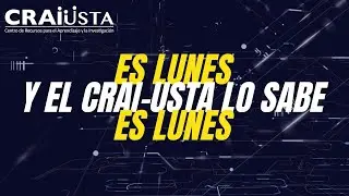 ¡Es lunes y el CRAI-USTA lo sabe!