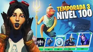 MI REACCIÓN A LA TEMPORADA 3 *PASE DE BATALLA 100% COMPRADO* | FORTNITE: Battle Royale