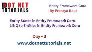 LINQ to Entities in Entity Framework Core | Day 3 | By Pranaya Rout | Dot Net Core Tutorials
