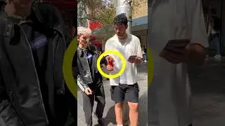I Did THIS With His COKE😳 (street magic)