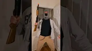 Robber picked the wrong house