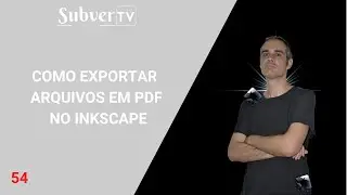 Como Exportar Arquivos em PDF no Inkscape