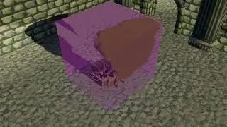 【blender】Freiren being eaten by a Mimic