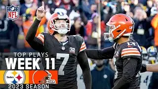 Cleveland Browns Top Plays vs. Pittsburgh Steelers | 2023 Regular Season Week 11