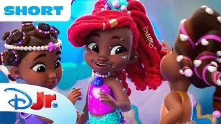 Disney Jr.’s Ariel Mermaid Tales Short #6 🧜🏾‍♀️  | A Fashion Emergency | NEW SHORTS | @disneyjr