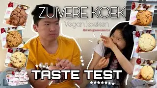 VEGAN KOEKEN TASTE TEST (ZUIVERE KOEK) | JENGOESNUTS *LEKKER?*