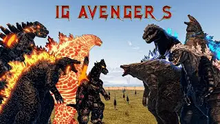 IG Avengers  vs Kaijus Epic Battle 4 | Kaiju Universe