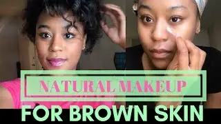 SIMPLE MAKEUP FOR BROWN SKIN (NATURAL) - Valentine's Day GRWM| Tristina B| Tristina B