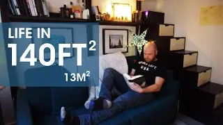 My Tiny Parisian Apartment - Life in 140 square feet (13m) - in quarantine [Paris Apartment Tour]