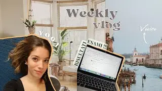 Ultimo esame, risultati, Venezia, Yoga - WEEKLY VLOG