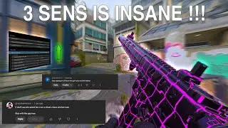 Why 3 Sens makes you look like a cheater (and 20 doesnt) | COD: Warzone 3 Rebirth