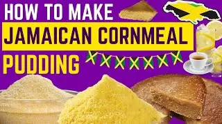 How To Make Jamaican Cornmeal Pudding  | Easy Jamaican Cornmeal Pudding | Cornmeal Pudding