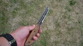 HOW TO MAKE THE KNIFE FROM THE LINEAR - VERY ACUTE!