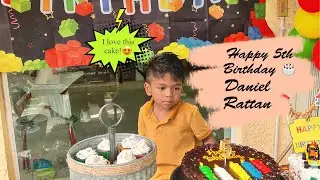 Happiest 5th Birthday Daniel Rattan so much fun !!!🤩 🤩