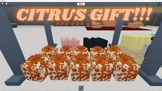 Roblox Lumber Tycoon 2- New Citrus Gift!!!