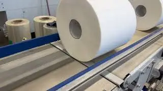 FLS-400 + MRP-850 Industrial Paper Roll Packaging