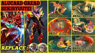 SCRIPT SKIN ALUCARD GREAD SEKIRYUUTEI | SCRIPT ALUCARD RED DRAGON EMPEROR | SCRIPT ALUCARD ANIME