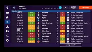 Rochdale in League 1.Tactics for Weak teams in Fm24. #fm24mobile #tipsandtricks #fmtactics