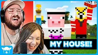Reacting To Vanoss Crew's Best MINECRAFT Pranks