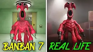 Garten of BanBan 7 😱  GAME vs REAL LIFE All Monsters Comparison