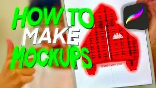 HOW TO MAKE A MOCKUP ON PROCREATE! | BEGINNER TUTORIAL