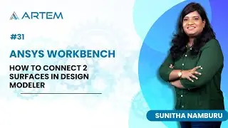 How to connect 2 surfaces in Design Modeler - Ansys Workbench #32
