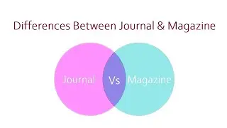 Differences Between Journal and Magazine | 