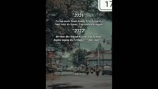 Story WA 30 detik- tahun baru 2022_story WA keren_story viral_Ruteng story