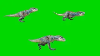 Dinosaur Green screen l HD 