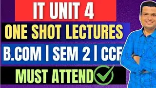 IT Unit -4|Business Data Handling|One shot| Bcom sem -2 CCF | Calcutta University
