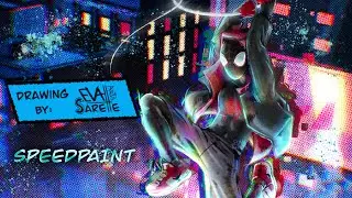 My drawing of Miles Morales from 