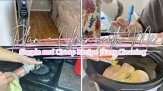 Plan + Clean with Me | Simple Recipe