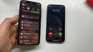 IPhone 11 PRO MAX FaceTime Incoming Call IPhone 12