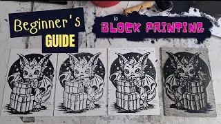 Beginners Tutorial for Block Printing