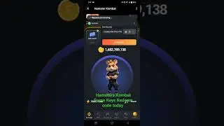 Hamster Kombat Today Keys Redeem code || #hamsterkombat#hamsterdailycipher #hamsterkey #ytshorts