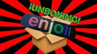 Unboxing-Tabla de Skate Enjoi-Montándola